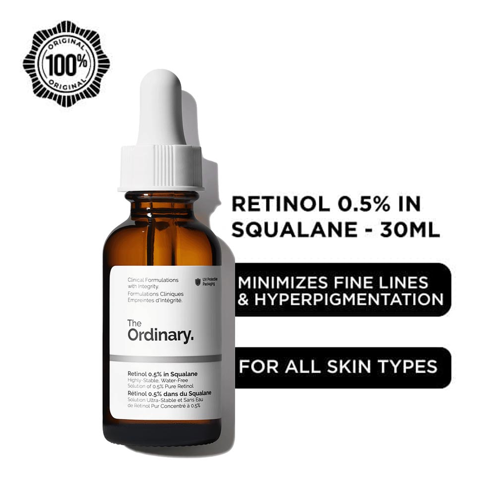 The Ordinary Retinol 0.5% In Squalane - 30ml