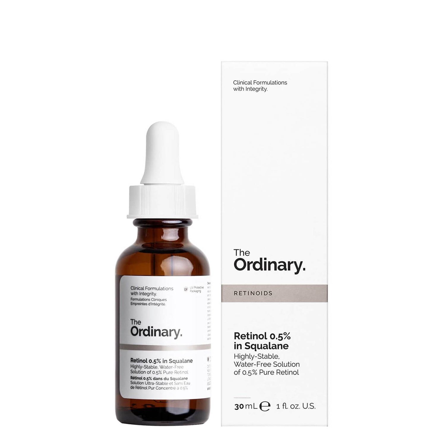 The Ordinary Retinol 0.5% In Squalane - 30ml