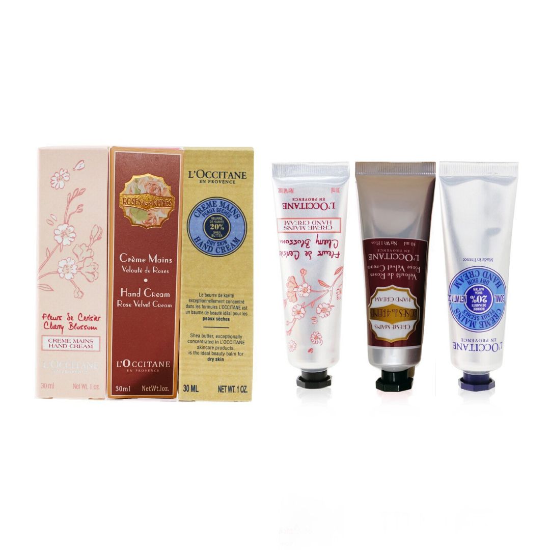 l'occitane creme mains 30ml (pack of 3)