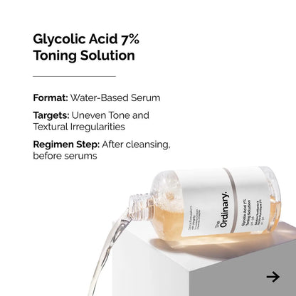 The Ordinary Glycolic Acid 7% Toning Solution