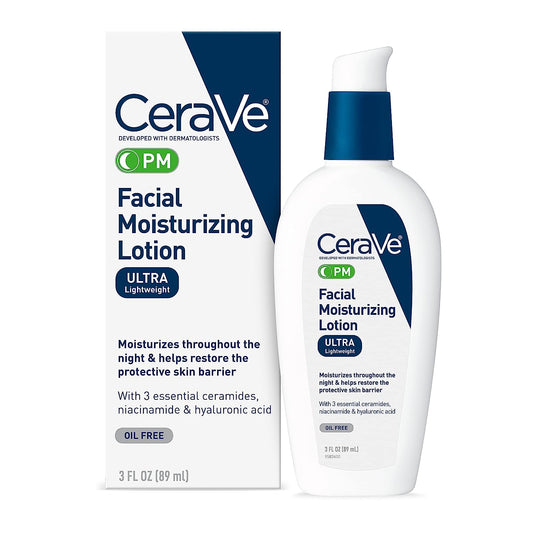 CeraVe Facial Moisturizing Lotion PM ultralight weight