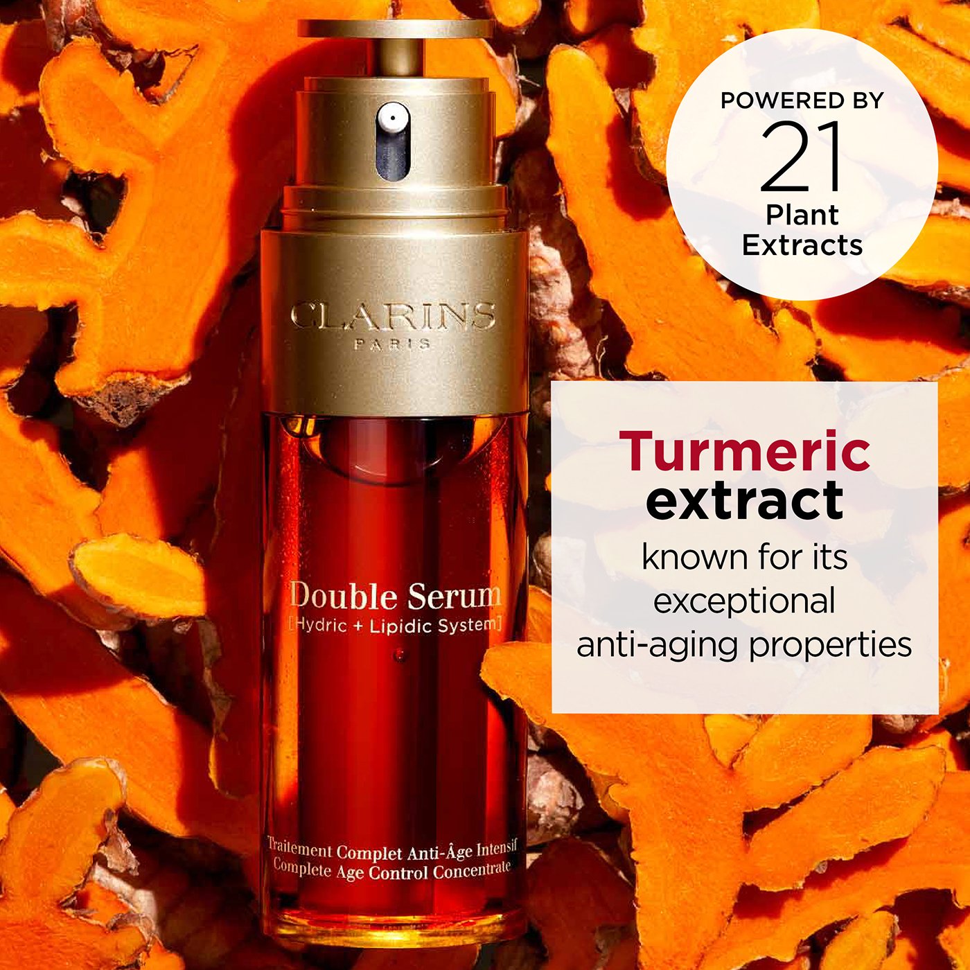 Clarins Double Serum Anti-Aging + Anti-Wrinkle Serum