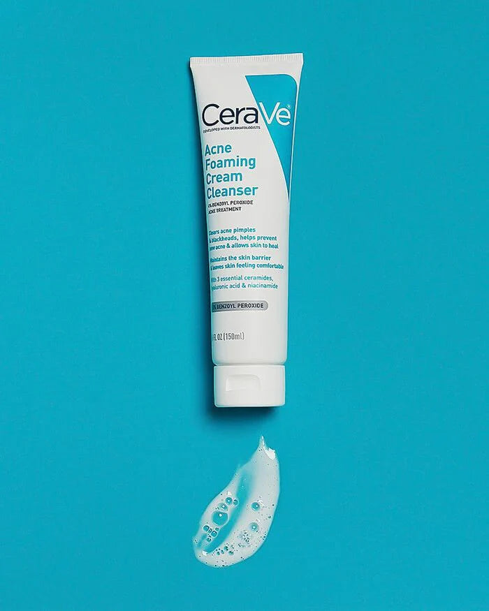 CeraVe Acne Foaming Cream Cleanser