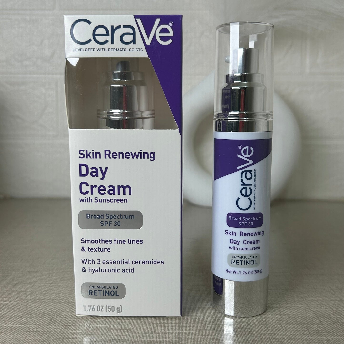 Cerave Skin Renewing Day Cream With Sunscreen SPF 30