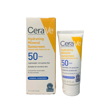 CeraVe Hydrating Mineral Sunscreen