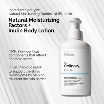 The Ordinary Body Care Natural Moisturizing Factors + Inulin Body Lotion 240ml