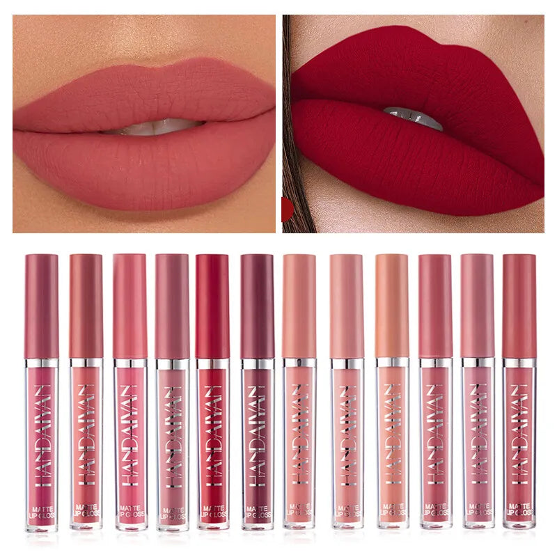 KS-one liquid Matte lip gloss pack 12