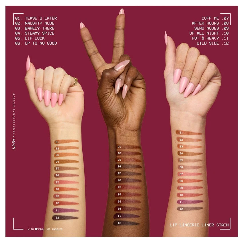 NYX professional makeup Lip Lingerie Lip Liner Stain
